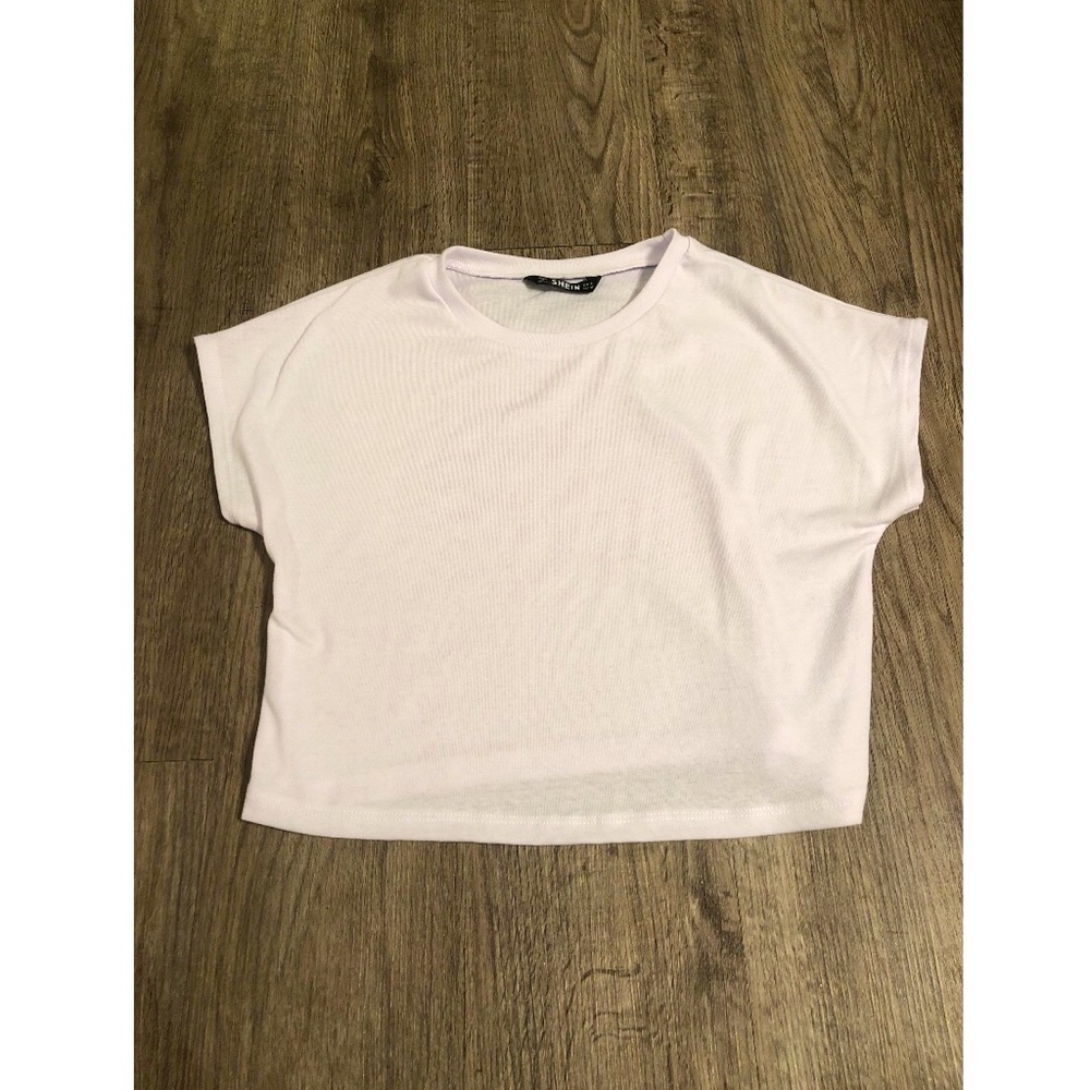 White Shein Crop Top
